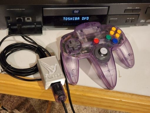 Aries64 N64 controller adapter for NUON DVD game system | eBay