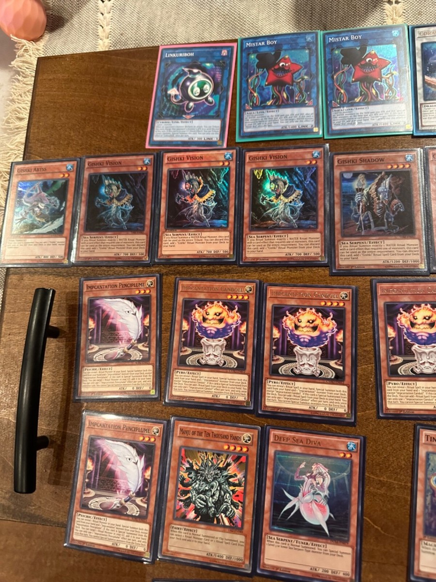 Yugioh Gishki Deck Competitive (please look at all pictures)