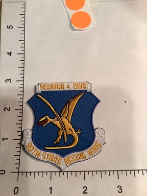 USAF 90TH STRATEGIC RECON WING REUNION 1995 SQUADRON PATCH | eBay