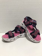 Skechers Light Up Little Girls Sandals
