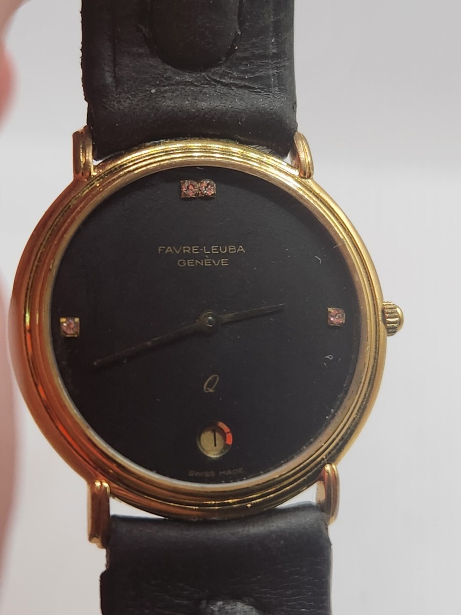 ff396 FAVRE-LEUBA GENEVE 1870−51レディース Favre-Leuba Analog Quartz Women Favre Louba Ladies Watch