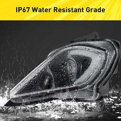For YAMAHA YFZ 450 RAPTOR 700 700R 2006-2025 Pair LED Headlights Set Head Lamps - Picture 3 of 15