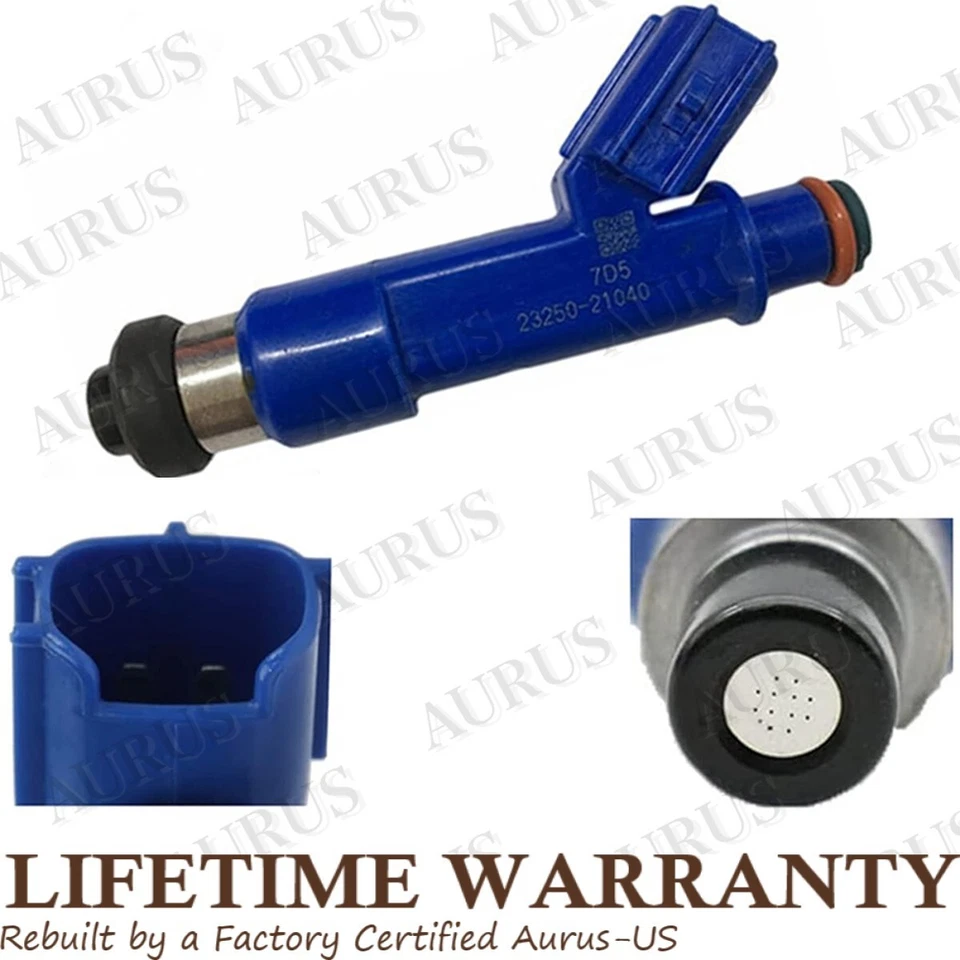 Inyector de combustible Denso X1 OEM para Toyota Matrix 2003 2004 2005 2006 07 2008 1,8 L Foto 3 de 4