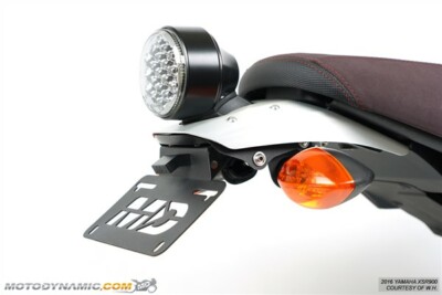 Fender Eliminator Tidy Tail + LED Plate Light for 2016-21 Yamaha XSR900 No Cut!