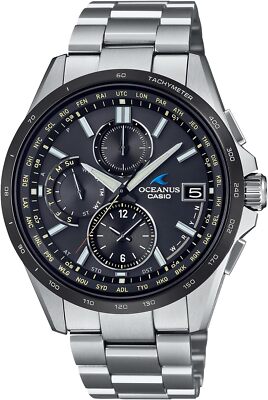 CASIO Oceanus OCW-T2600J-1AJF Classic Line Solar Radio Men Watch Titanium New
