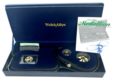 Welch Allyn Medallion Stethoscope 5079-340 Gold Never Used in