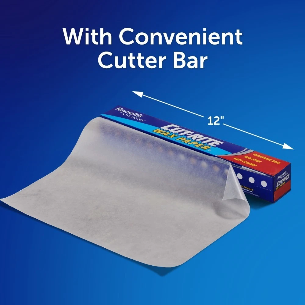 Wax Paper 75 Square Feet 4 Pack Non Stick Kitchen Baking Sheets - thumbnail 3