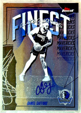 Daniel Gafford 2025-26 Topps Finest Basketball Finest Autographs Card-#FAU-DG