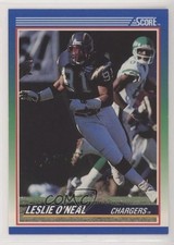 1990 Score Leslie O'Neal #8 te2