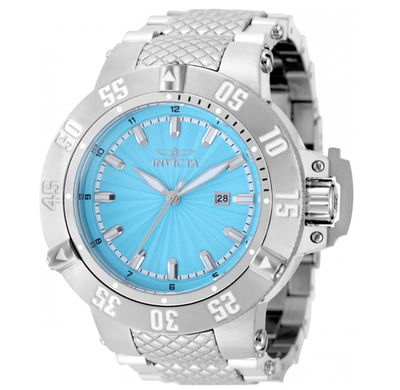 Invicta Subaqua Noma III Men's 50mm Aqua Blue Quartz Watch 500M WR