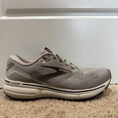 Brooks Ghost 15 Running Shoes Mens Size 7 Wide 2E Gray Neutral Cushion 110393