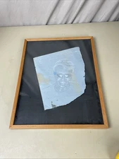 Stephen Hannock Study For Art Painting In The Dark 1987 Drawing Original Signed