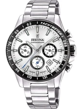 Festina F20560/1 Timeless Chronograph Mens Watch 45mm 10ATM
