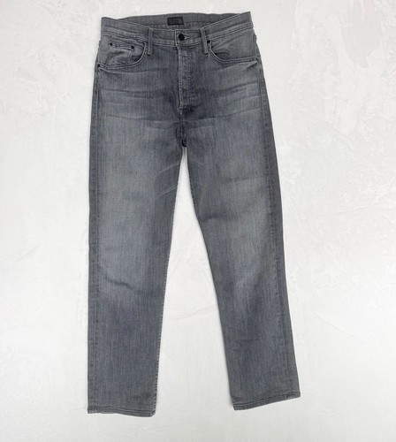 MOTHER THE TOMCAT ANKLE JEANS SIZE 32 BUTTON FLY GRAY - Picture 2 of 9
