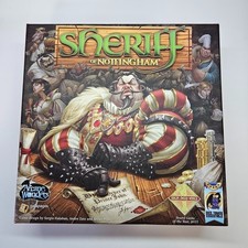 Sheriff of Nottingham Complete Board Game 1st First Edition 2014 Manual
