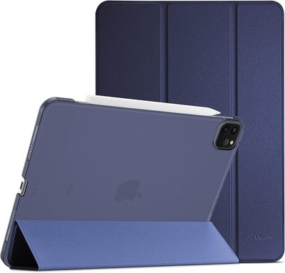 Case for iPad Pro 12.9 2022/2021, Slim Stand Hard Back Shell Smart Cover