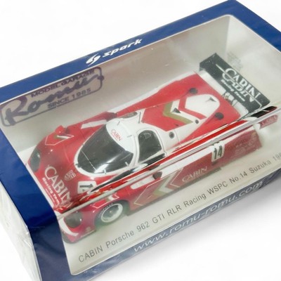 ROMU Custom Spark 1/43 Porsche 962 GTI RLR Cabin WSPC Suzuka 1989 New