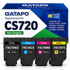CS720 Toner Cartridge for Lexmark CS720de, CS720dte, CS725de, CS725dte, CX725de