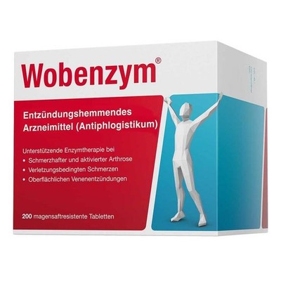 Wobenzym magensaftresistente Tabletten · 200 St · PZN 13751848