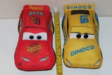 Ty Beanie Babies Sparkle Lightning McQueen Dinoco Car Plush Disney Pixar