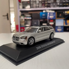 1:43 Norev Dodge Magnum R/T 2006 Silver Diecast Model-without paper box