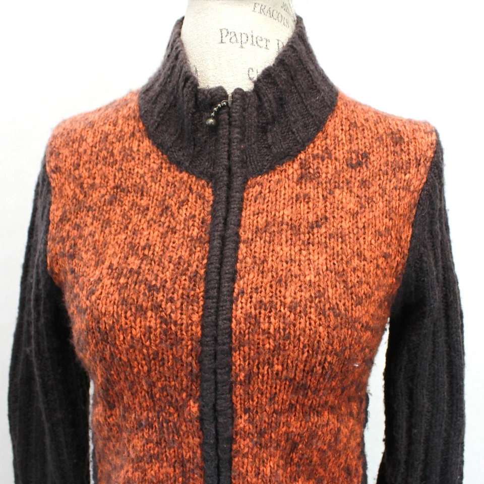 Cárdigan Suéter Pequeño Acogedor Preppy Water Girl by Patagonia Tejido con Cable de Lana Foto 3 de 4