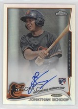 2014 Chrome Image Variation Refractor Rookie /499 Jonathan Schoop #33 Auto 0ik1