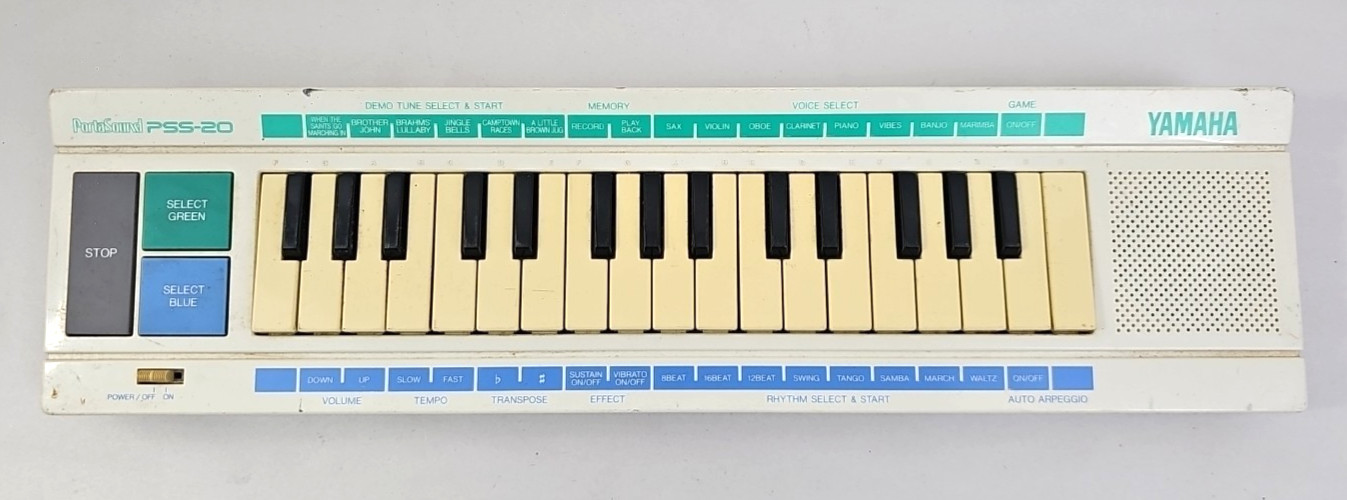 Monophonic White Vintage Tested Working!