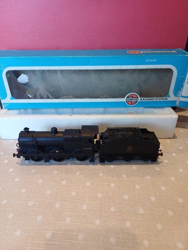 Airfix Spur O BR schwarz 4F Fowler 0-6-0 Dampflok & Tender DC/An 44356 # PTD24 | Condition: Used