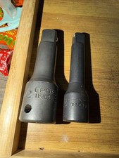Rare Sears Craftsman Industrial Usa Impact 3 Extensions 1238 Drive 23899