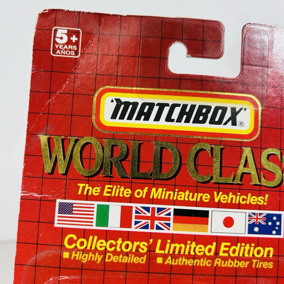 LAMBORGHINI COUNTACH RED #23 MATCHBOX WORLD CLASS CAR COLLECTOR LIMITED EDITION - Image 4 of 4