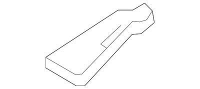 Genuine Audi Filler Panel 8K0-809-992
