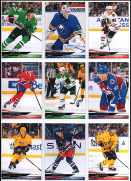 РАСШИРЕННАЯ СЕРИЯ БАЗОВЫХ КАРТ (#501-700) - 2024-25 Верхняя колода ** Вы выбираете список ** - Изображение 2 из 2