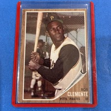 1962 Topps Roberto Clemente #10 Baseball Card