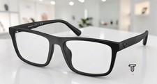 COACH HC6263U 5002 Matte Black Demo Lens 55 mm Men's Eyeglasses