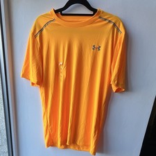 Under Armour Tech T-Shirt - Orange - S - Neu ohne Etikett