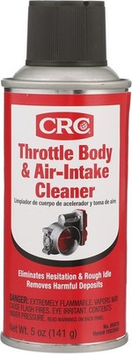 Throttle Body and Air Intake Cleaner 5 Ounce Pack of 1 Gasoline Engine Cleaner