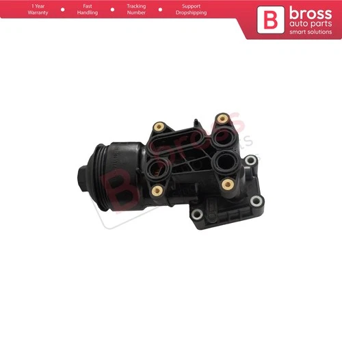 Bross Auto Parts BSP761 Oil Filter Housing 03L115389H for Audi VW Seat Skoda