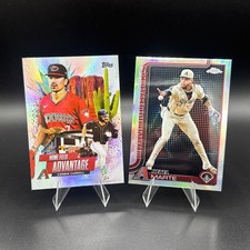 Corbin Carroll Home Field Advantage SSP + Ketel Marte Lightboard Logo SP Arizona