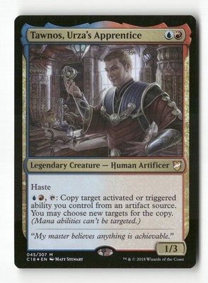 Tawnos, Urza's Apprentice M Foil - Commander 2018 45 MP MTG