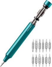 HOTO 24 in 1 Multi Bit Mini Screwdriver Set Magnetic, Manual Dark Turquoise