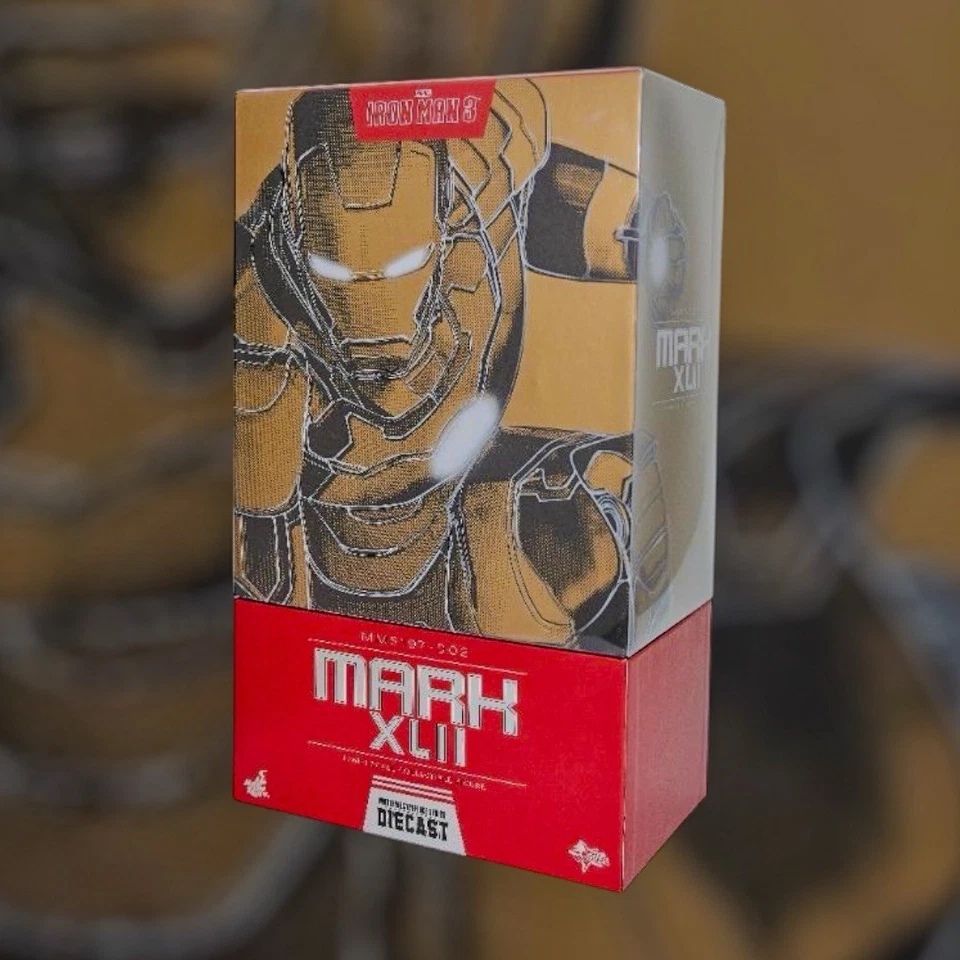 HOT TOYS Marvel [MMS197D02] IRON MAN 3 Mark 42 Suit 1/6 Action Figure DIE CAST - Immagine 2 di 4