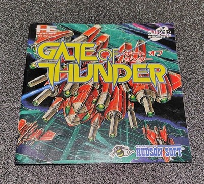 GATE OF THUNDER PC Engine SCD Japan Import Kostenloser Versand FedEx DHL gete...