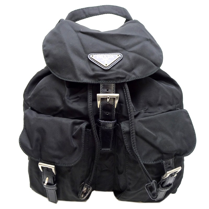 PRADA Mini Backpack Rucksack Daypack NERO (Black) Ladies DH91422 from japan