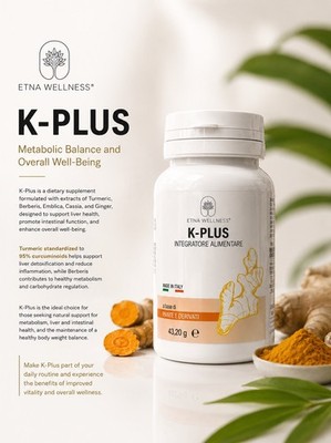 Etna Wellness K-Plus Metabolic Balance Liver & Digestive Support 43.2g