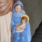 Joseph, Mary and Baby Jesus Statue 10 " Vintage — photo 3