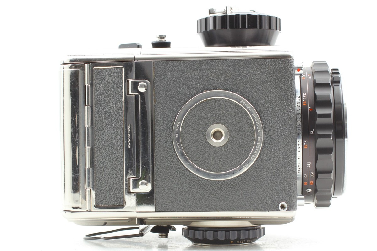 N MINT] Zenza BRONICA S2 6x6 Film Camera + Nikkor-P 75mm f2.8 Lens