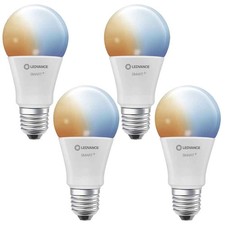 Image of 4 Pack Ledvance LED Smart+ Bulb A70 14W=100W E27 WiFi Dimmable 2700K-6500K