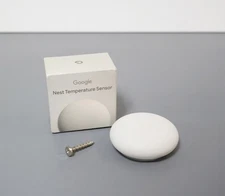 Google Nest Temperature Sensor (2nd gen) GA05552-US 1-pack - Porcelain