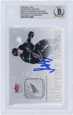 Alexander Ovechkin Capitals Signed 2005-06 Fleer Ultra #DM9 BAS Rookie Card